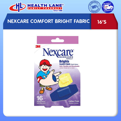 NEXCARE COMFORT BRIGHT FABRIC (16S)